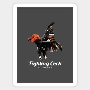 Fighting Rooster Sticker